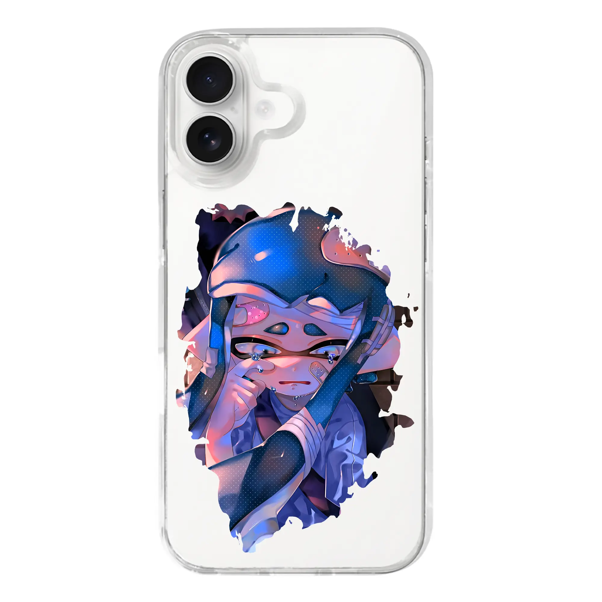 スプラトゥーン グッズ,インクリング - iPhone 17シリーズ 透明スマホケース – 薄型・耐衝撃・精密フィット保護カバー